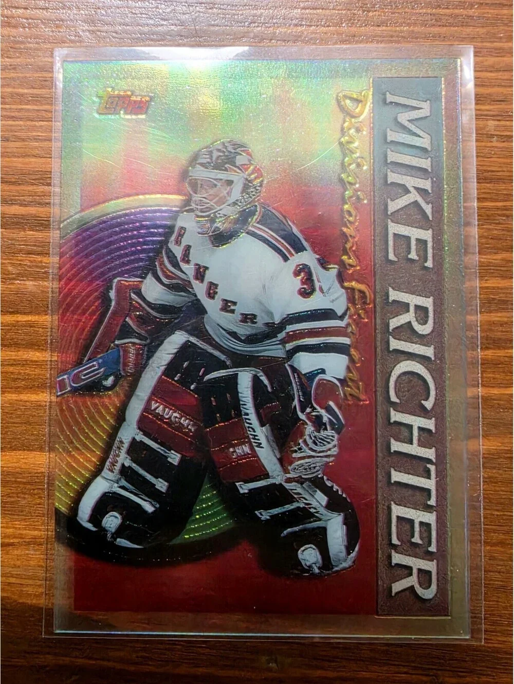 1994-95 Topps Finest Division's Finest Mike Richter #6